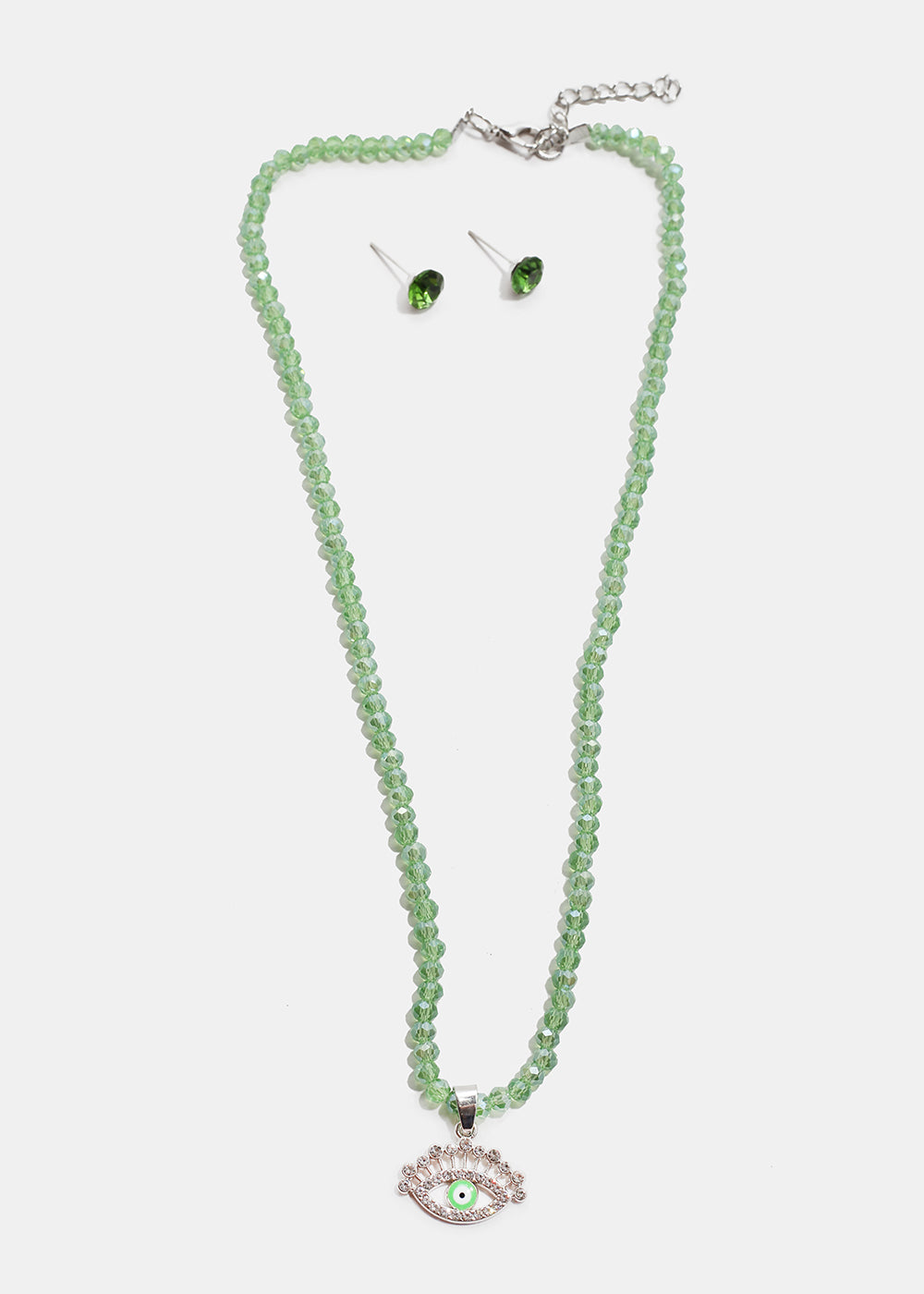 Evil Eye Beaded Necklace