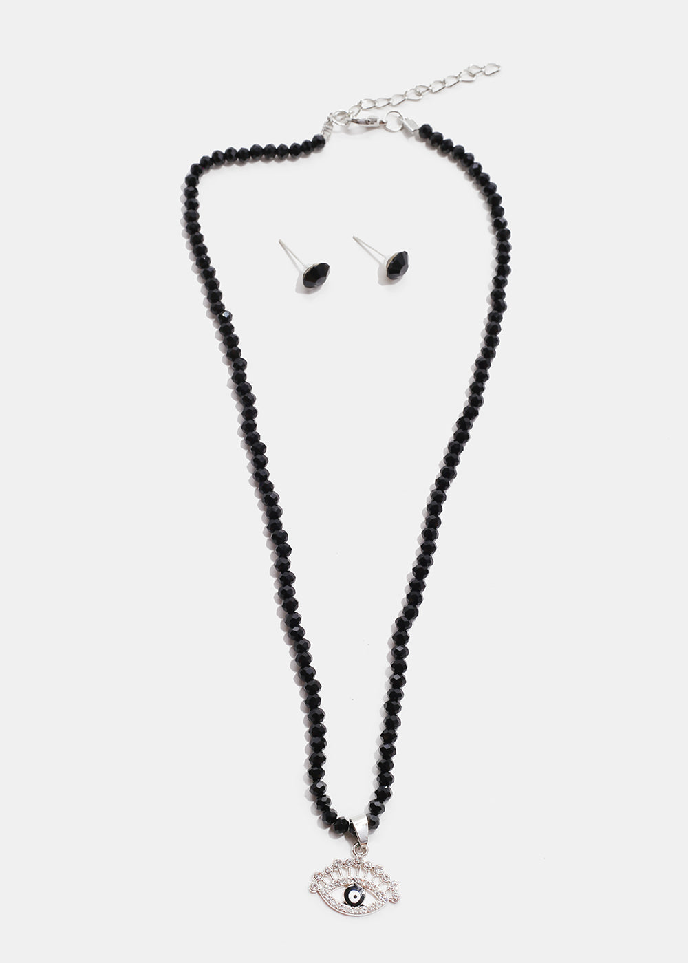 Evil Eye Beaded Necklace