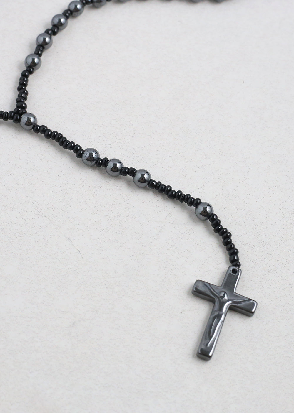 Gallstone Rosary Necklace