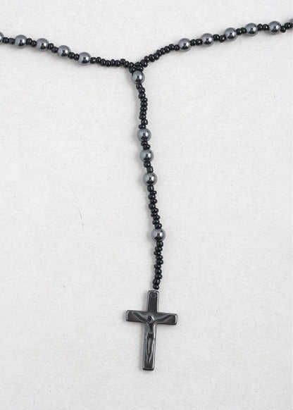 Gallstone Rosary Necklace
