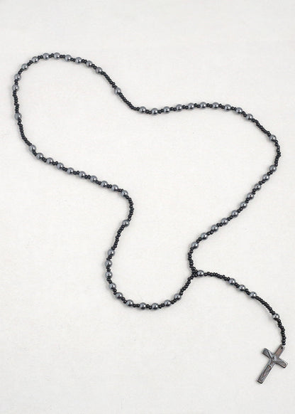 Gallstone Rosary Necklace