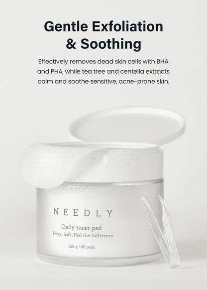 NEEDLY Daily Toner Pad (60 pads)