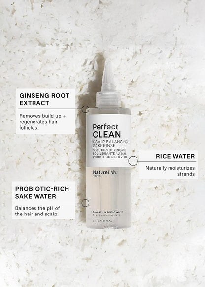 NatureLab Tokyo Perfect Clean Scalp Balancing Sake Rinse 200ml