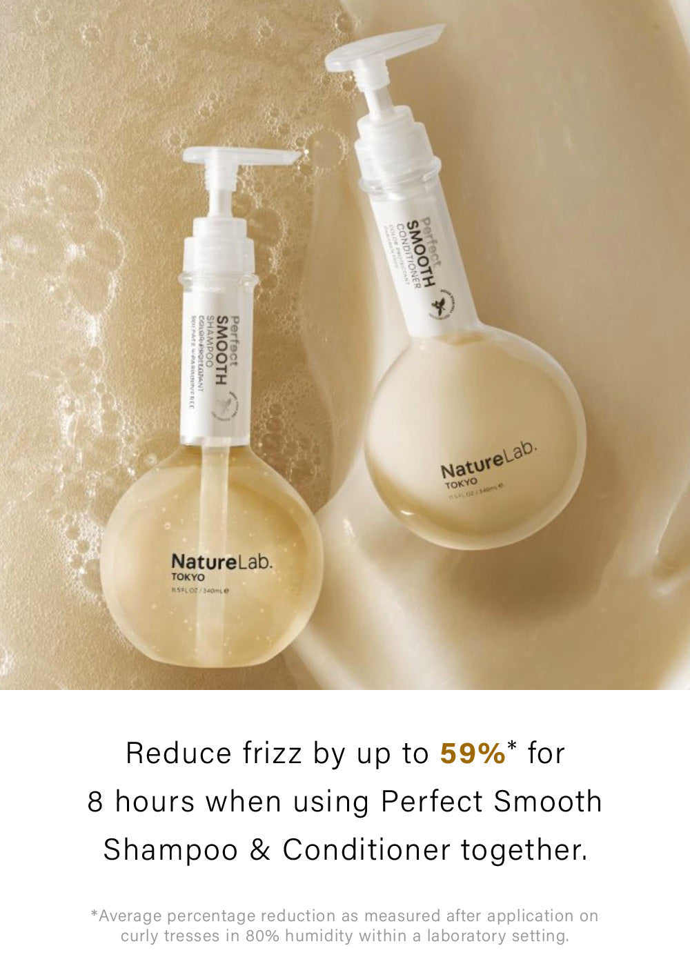 NatureLab Tokyo Perfect Smooth Conditioner 340ml
