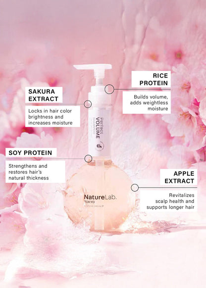 NatureLab Tokyo Perfect Volume Shampoo 340ml