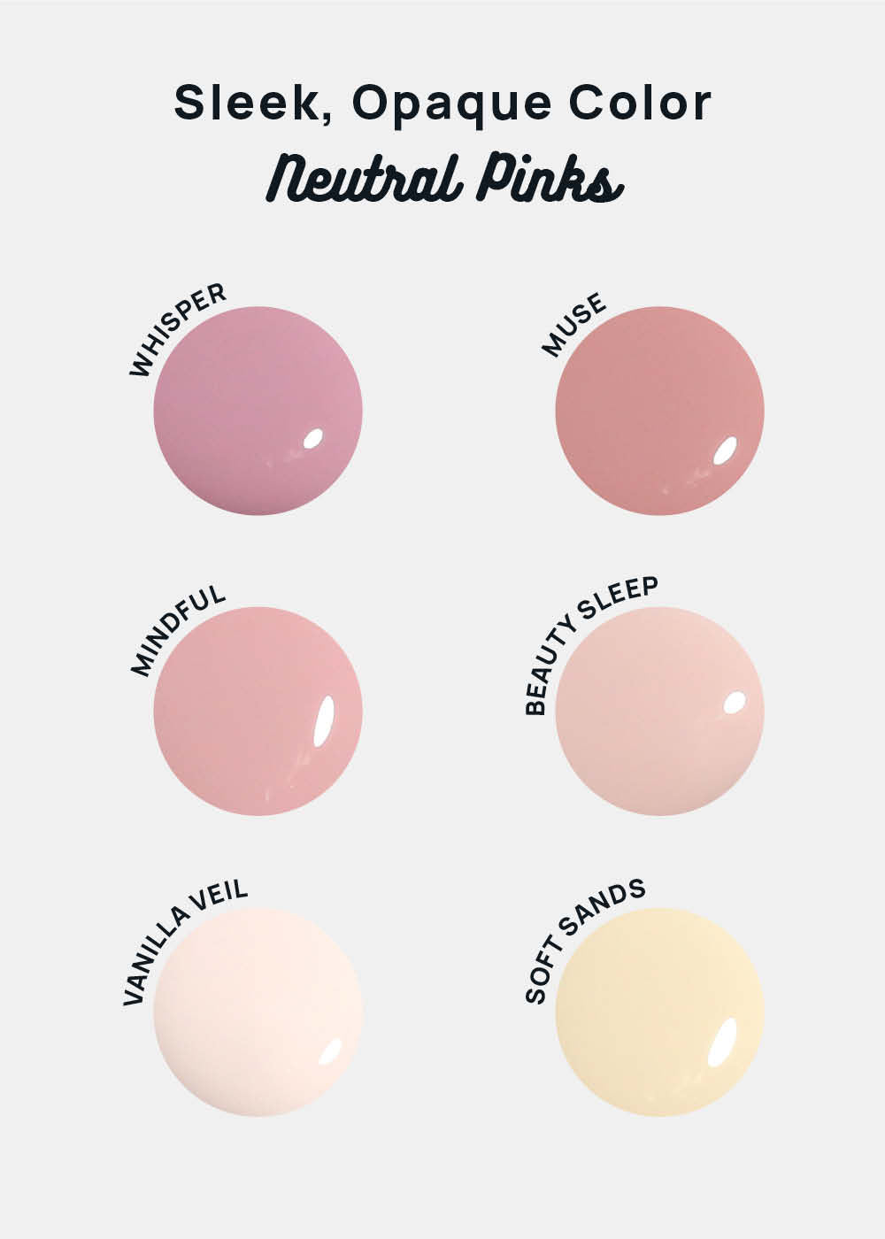 AOA Nail Lacquer – Neutral Pinks
