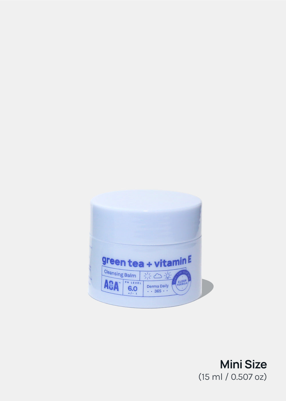 AOA Skin Green Tea + Vitamin E Cleansing Balm