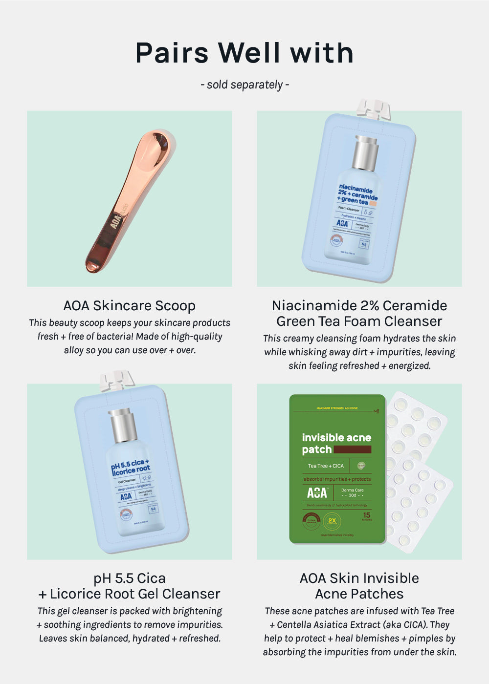 AOA Skin Green Tea + Vitamin E Cleansing Balm