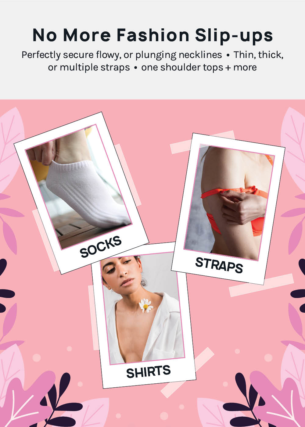 Miss A No-Show Body + Clothing Adhesive Strips