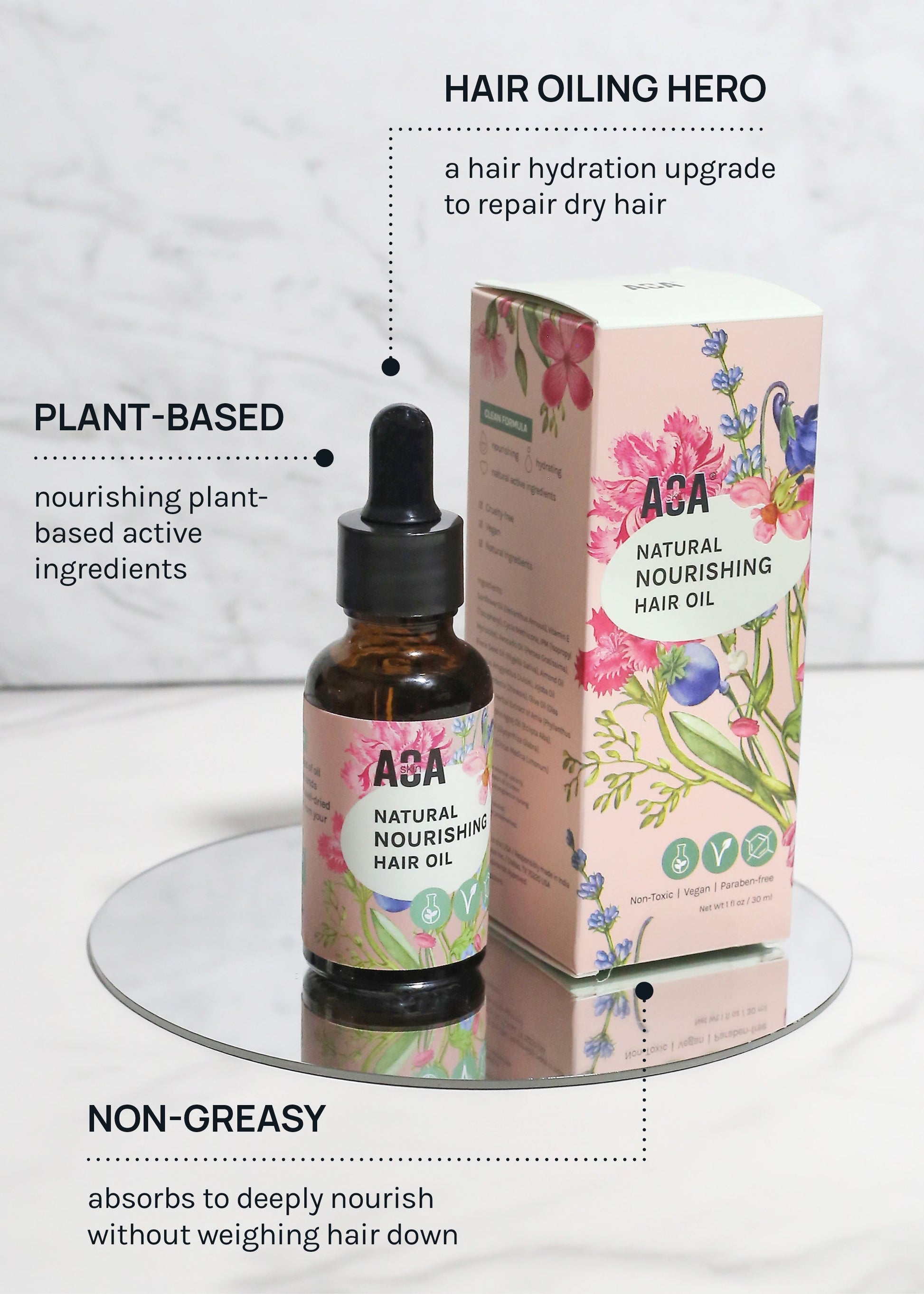 AOA Skin Natural Nourishing Hair Oil