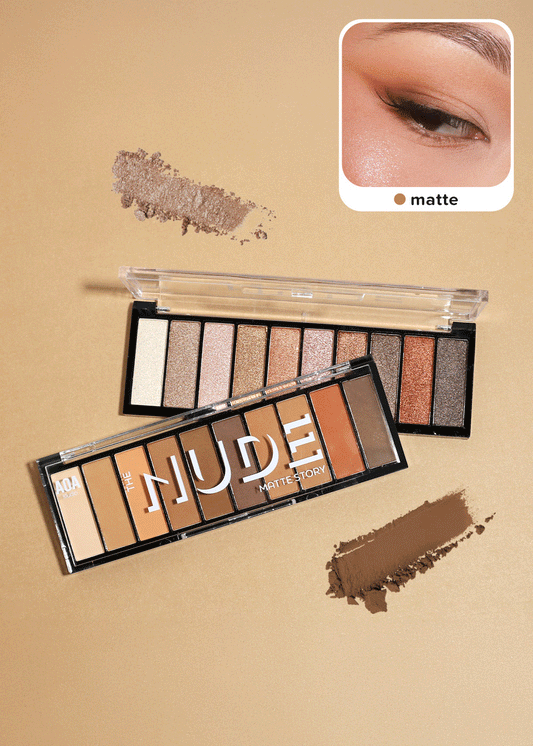 AOA The Nude Story 10-Color Eyeshadow Palette