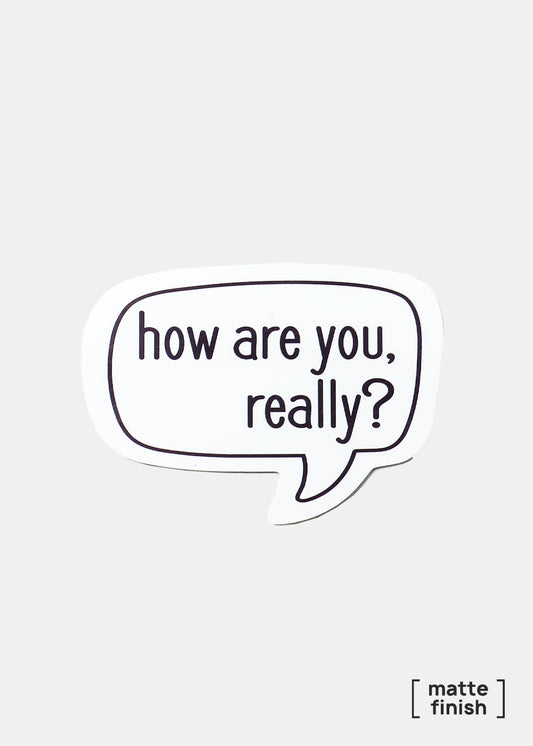 Official Key Items Sticker - How Are You?