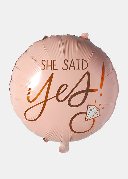 Official Key Items Party Balloon- She Said Yes!