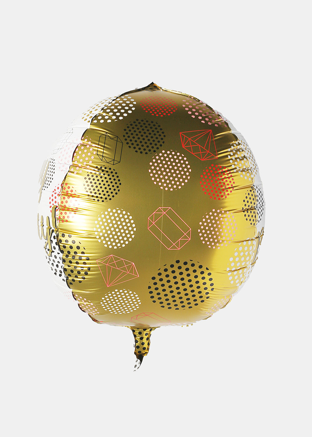 Official Key Items Party Balloon- Happy Birthday