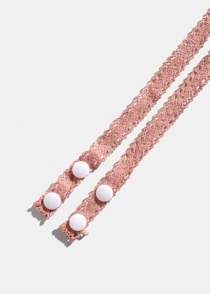 Official Key Items Lace Glasses & Mask Strap