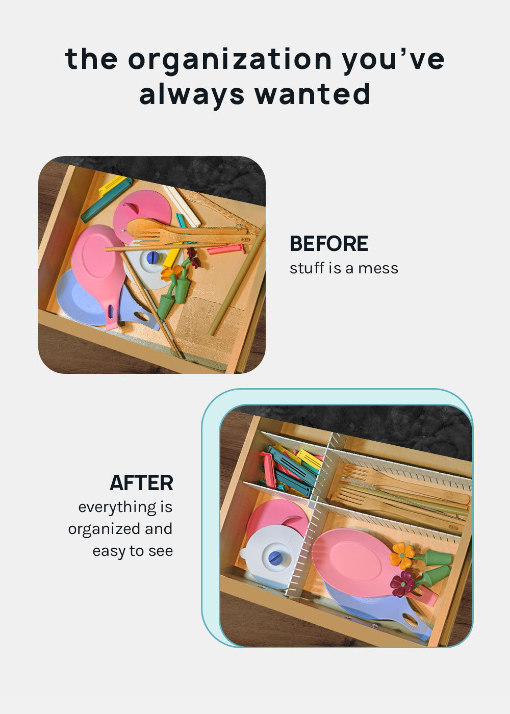 Official Key Items Custom Drawer Dividers