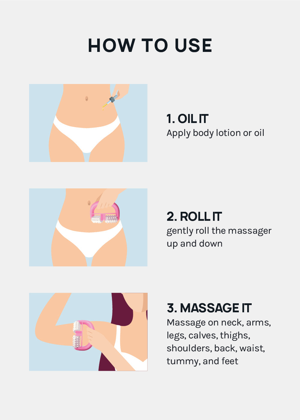 A+ Cellulite Massage Roller