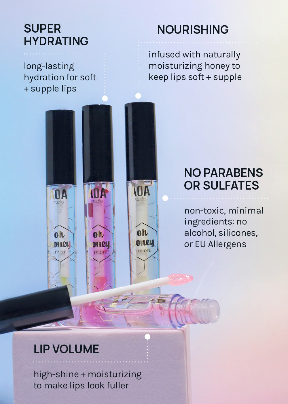 AOA Oh Honey Lip Oil
