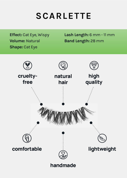 AOA Studio Eyelashes - Scarlette 6-Pack