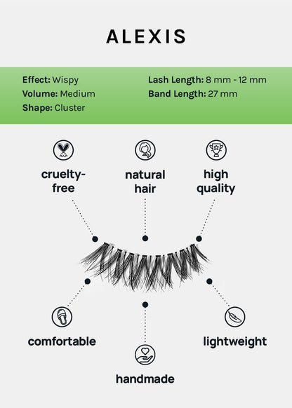 AOA Studio Eyelashes - Alexis 6-Pack