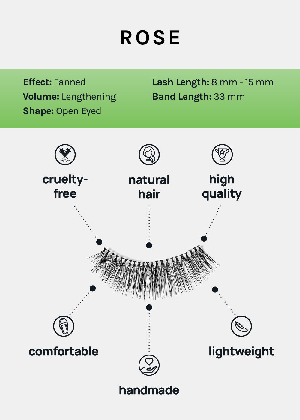 AOA Studio Eyelashes - Rose
