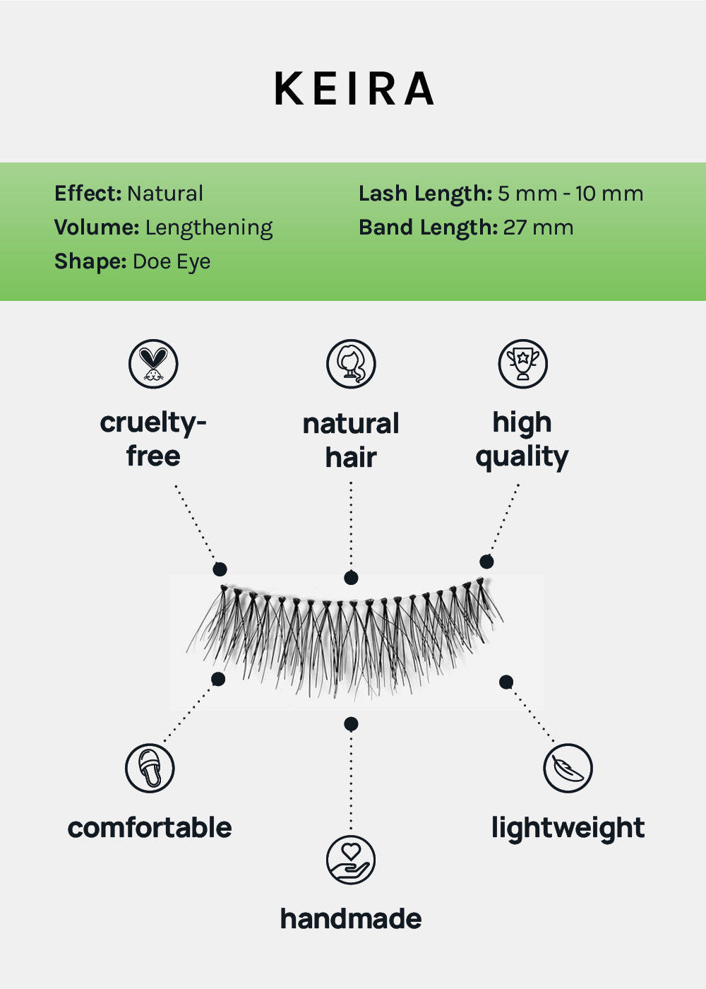 AOA Studio Eyelashes - Keira