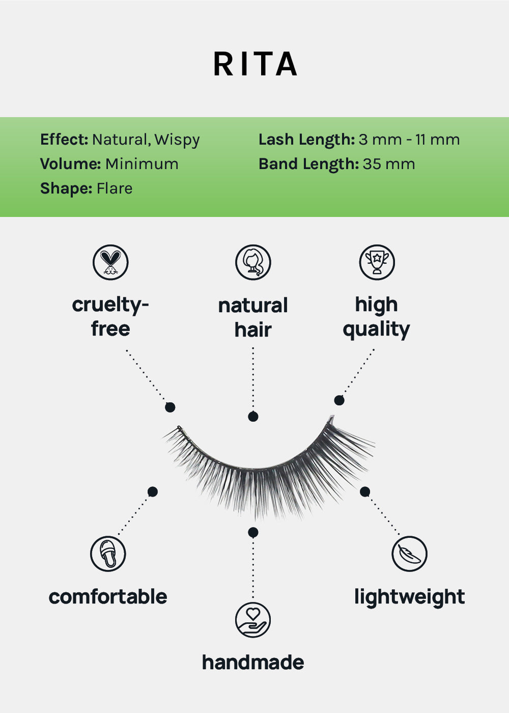AOA Studio Eyelashes - Rita