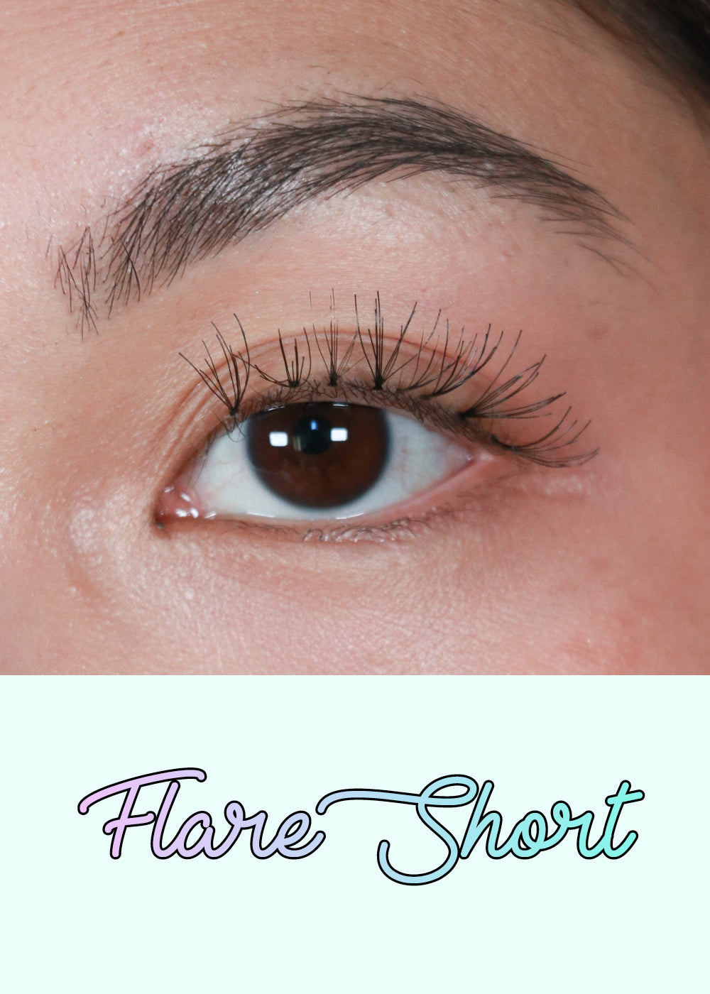 AOA Studio Eyelashes - Flare Short