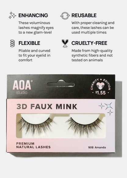 Paw Paw: 3D Faux Mink Lashes - Amanda