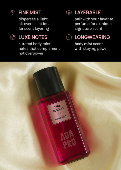 AOA Pro Dark Blooms Body Mist