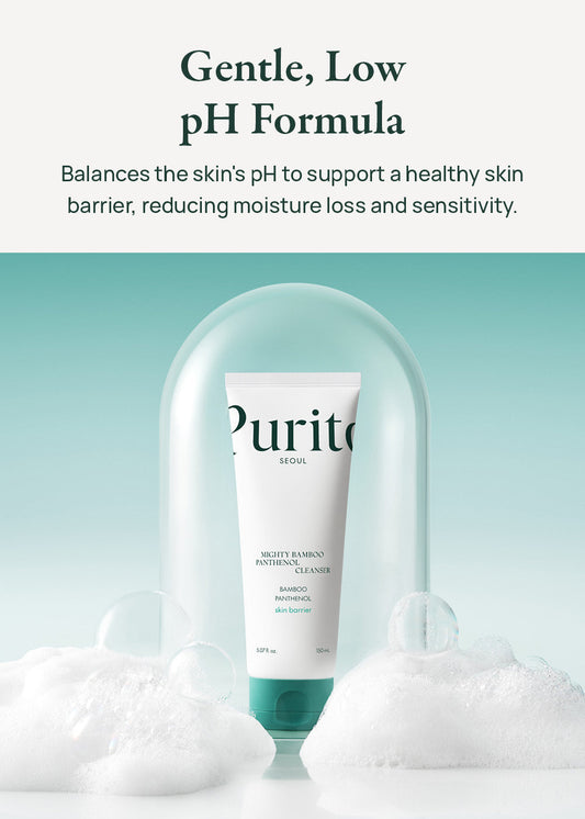 Purito Seoul Mighty Bamboo Panthenol Cleanser 150ml
