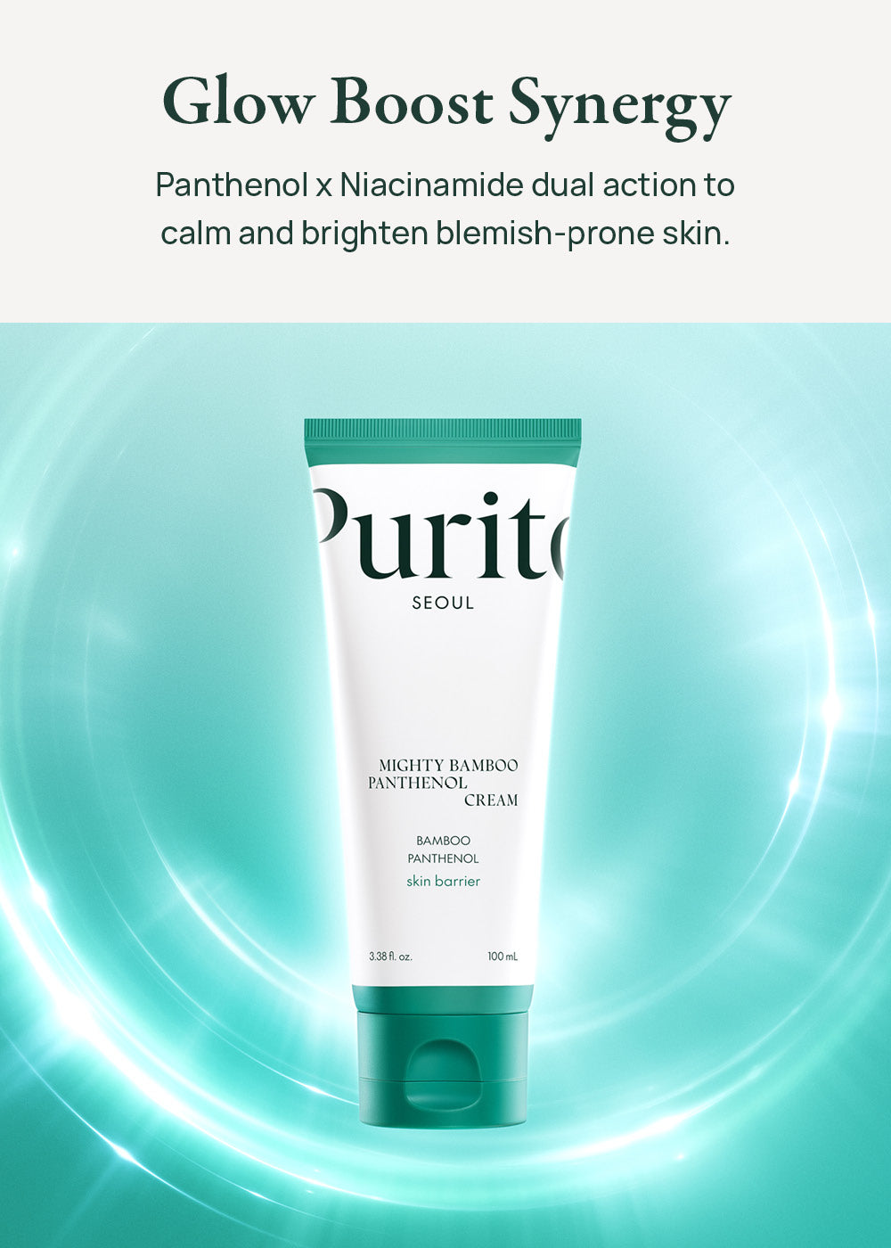 Purito Seoul Mighty Bamboo Panthenol Cream 100ml