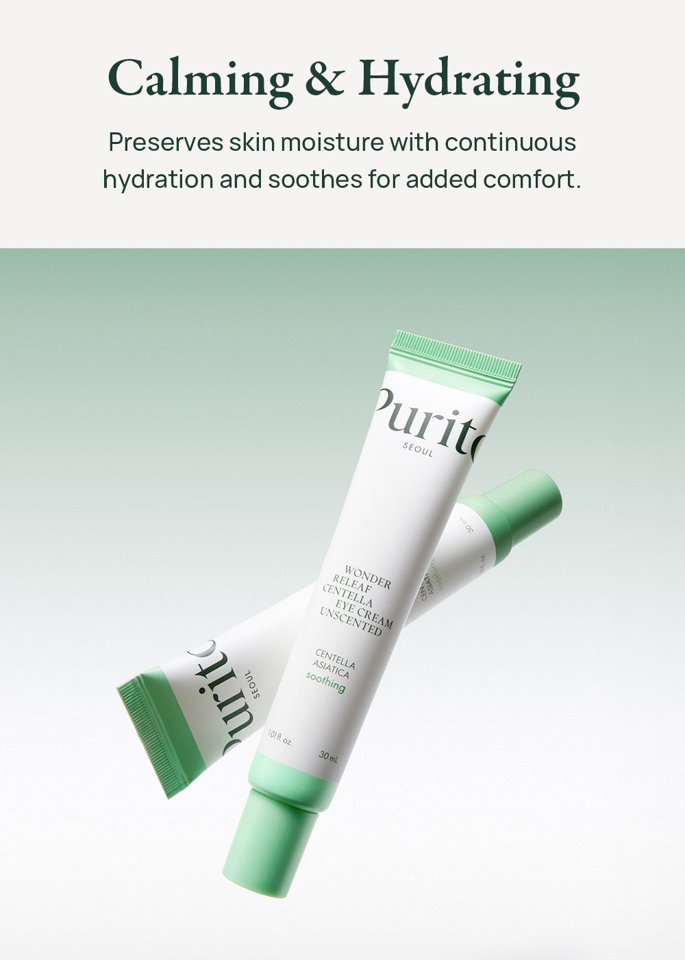 Purito Seoul Wonder Releaf Centella Eye Cream Unscented 30ml