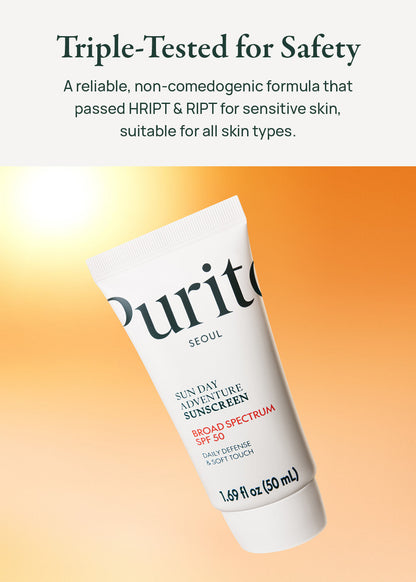 Purito Seoul Sun Day Adventure Sunscreen 50ml