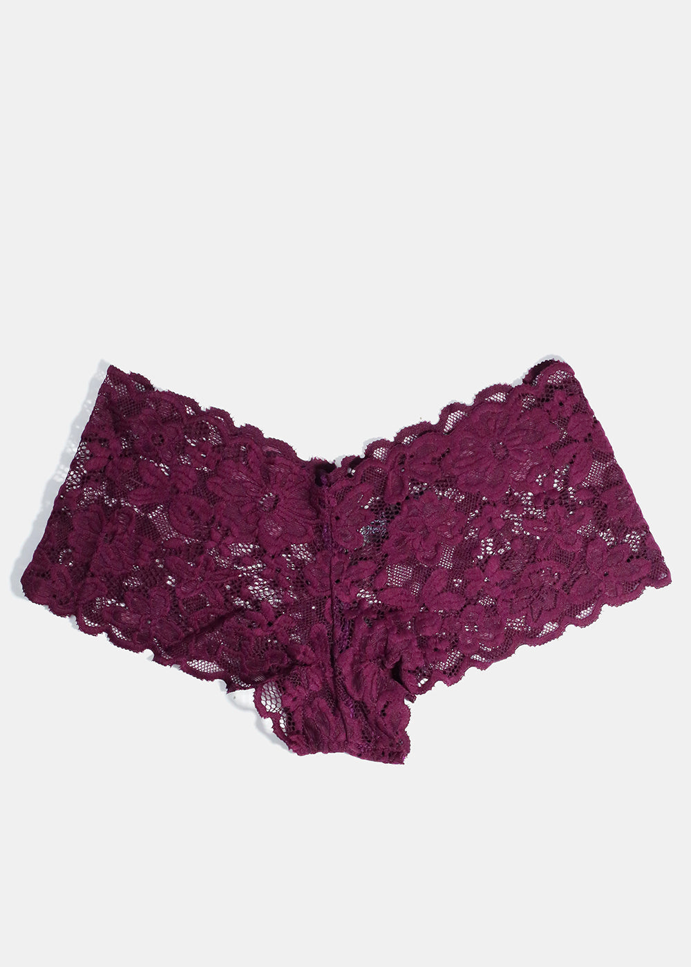 Maroon Lace Cheeky