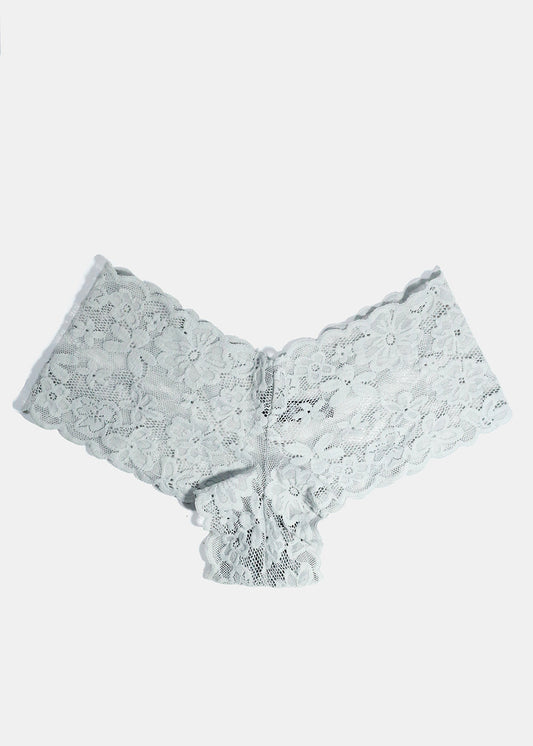 Grey Lace Cheeky