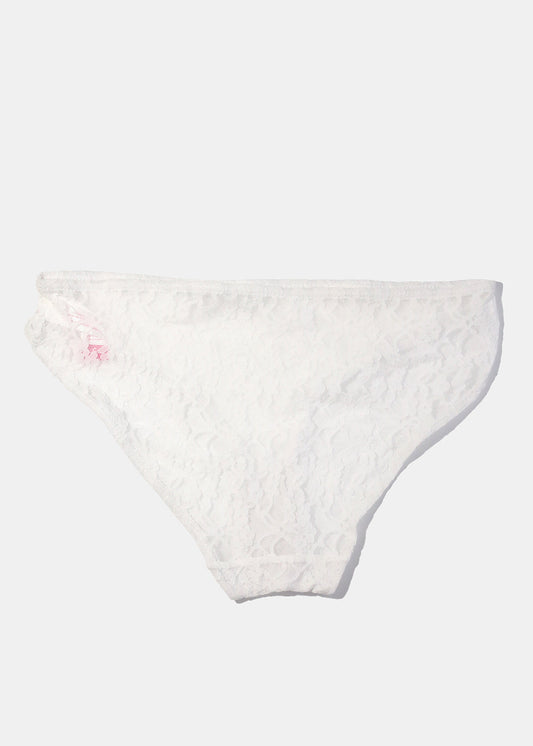 White Lace Bikini