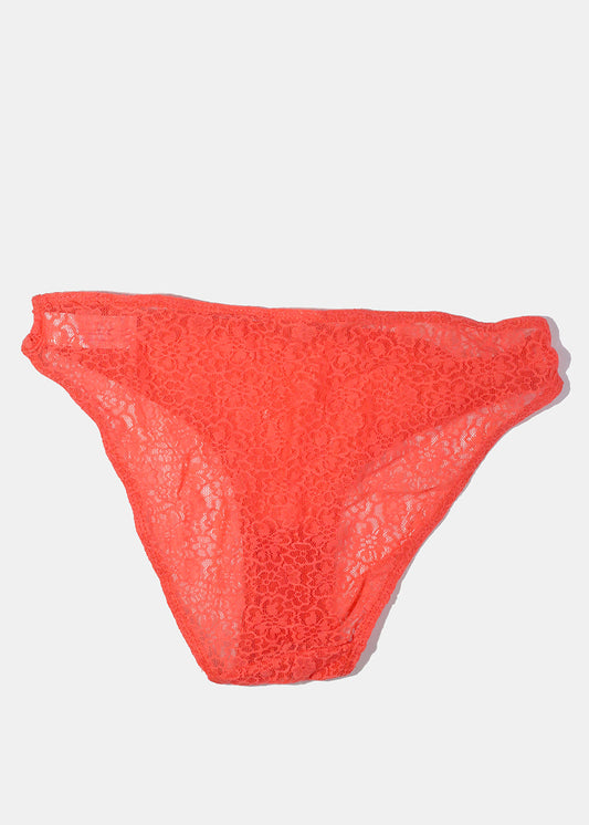 Orange Lace Bikini
