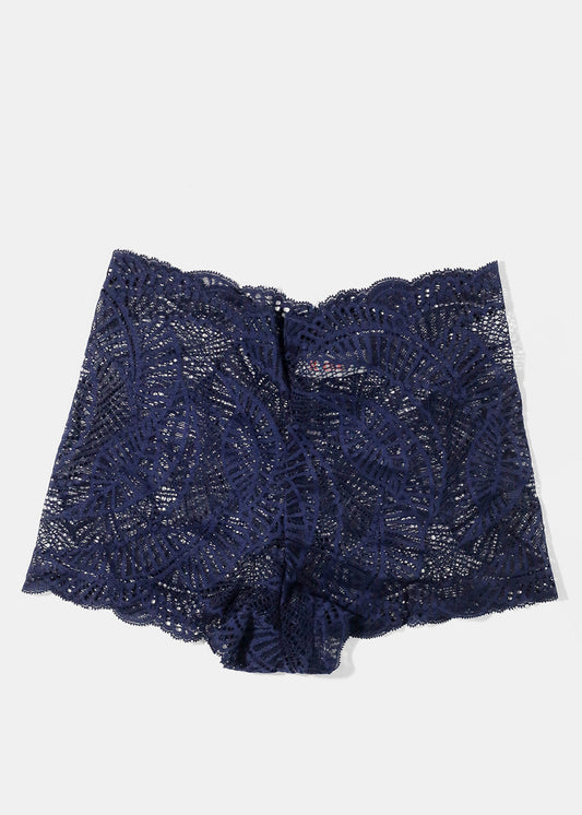 Dark Blue Ladies Boyshort