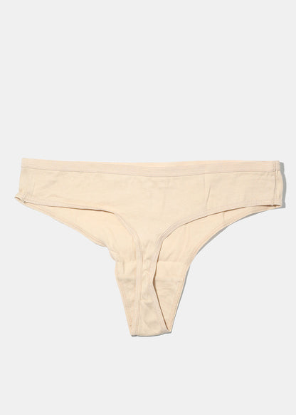 Beige Ladies Thong
