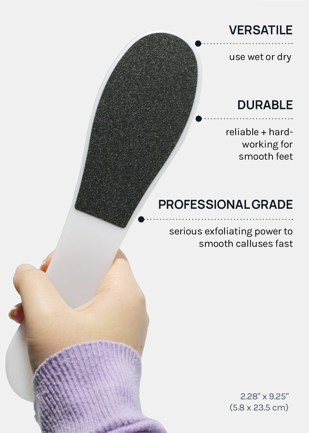 AOA Double-Sided Pedicure File