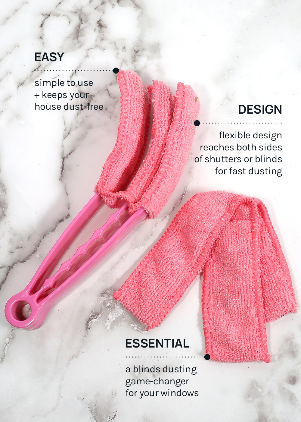 Official Key Items Blind Duster - Pink
