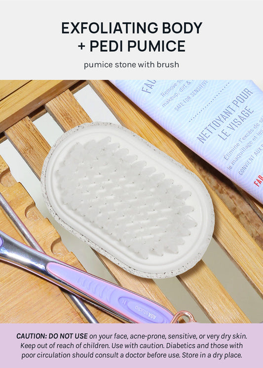 AOA Pumice Stone with Brush