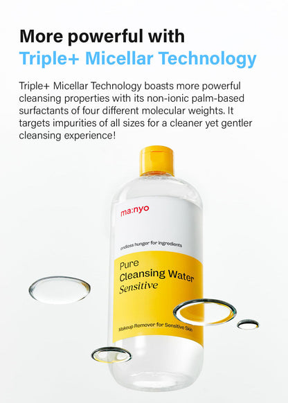 ma:nyo Pure Cleansing Water Sensitive 500ml