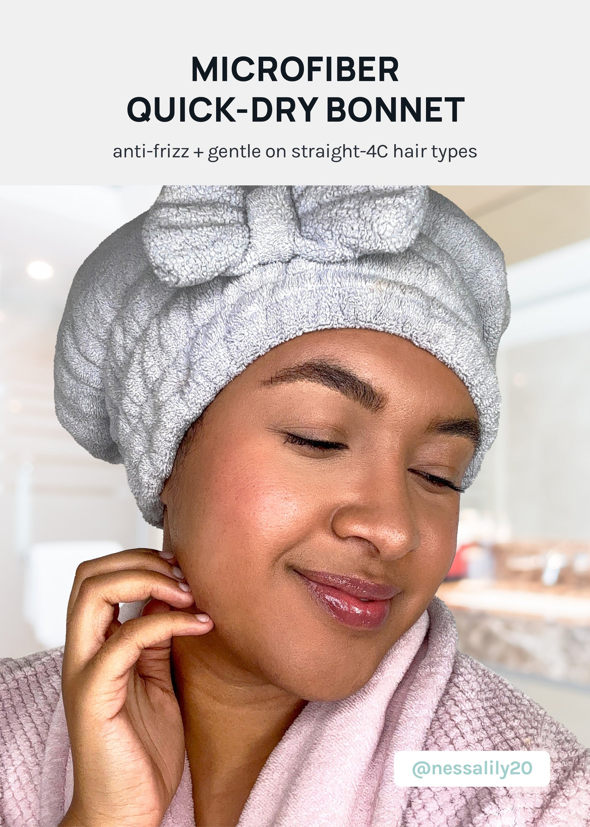 AOA Quick Drying Hair Bonnet