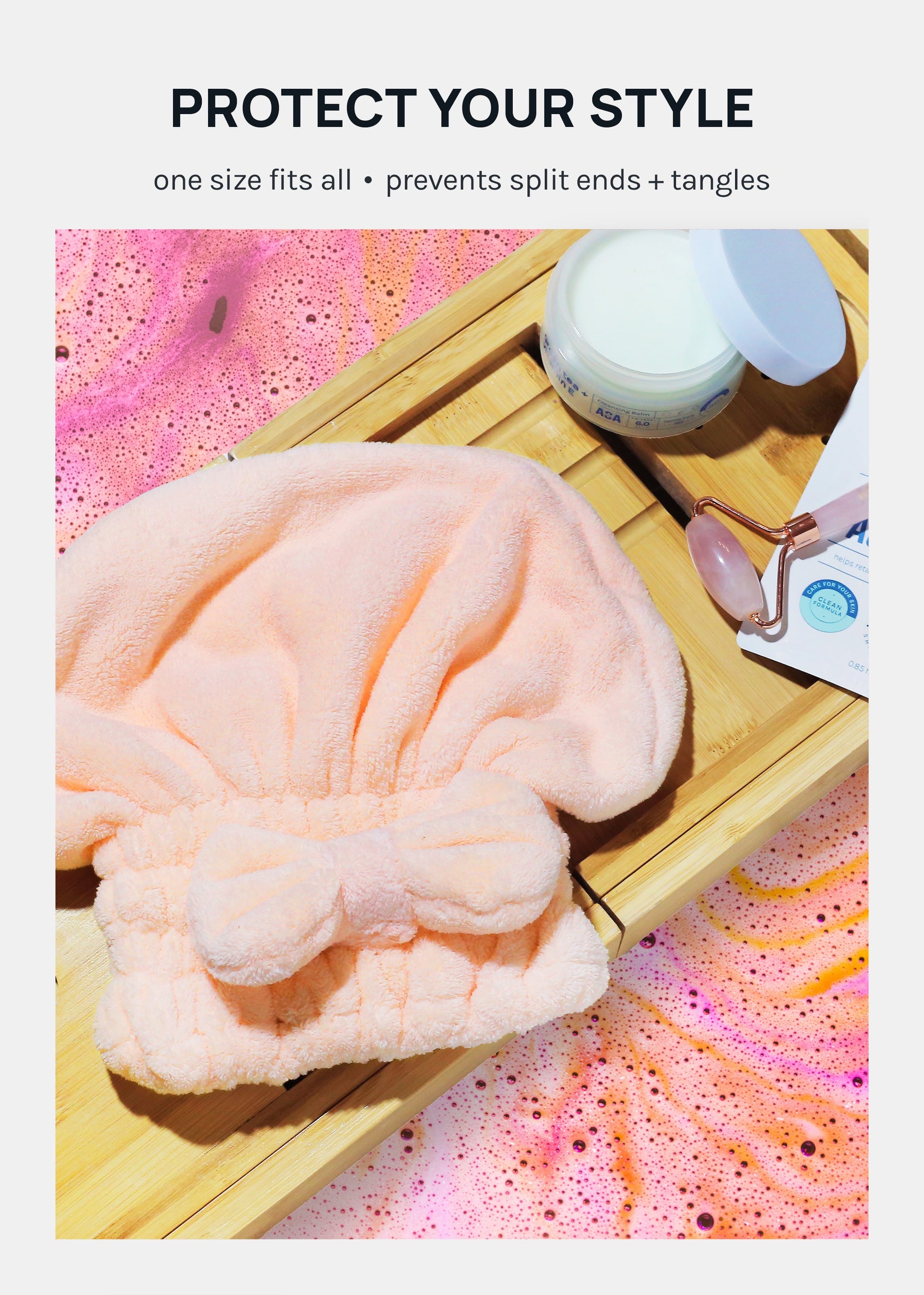AOA Quick Drying Hair Bonnet