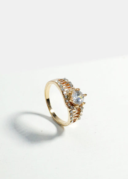 Multi Rhinestone Ring