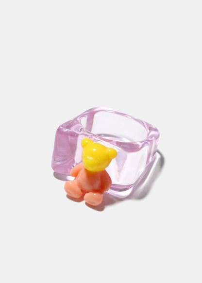 Plastic Bear Ring