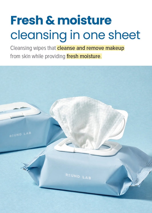 ROUND LAB 1025 Dokdo Cleansing Tissue (30 Sheets)