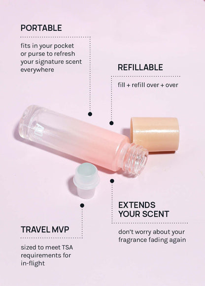 AOA Refillable Glass Oil Roller